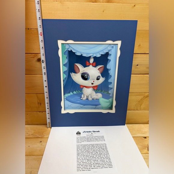 Disney WonderGround Print Aristocrats Sweet Marie The Cat by Kristin Tercek - Picture 2 of 10